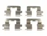Фото Монтажный компл.,тормоз.колодки QUICK BRAKE (1091741) изображение 1