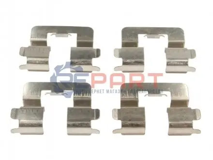 Монтажний набір гальмівних колодок TOYOTA COROLLA, COROLLA VERSO 1.3-2.2D 01.01-03.09 QUICK BRAKE 1091741 Купити в Україні