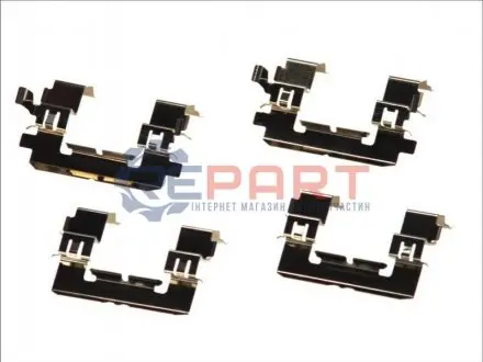 Фото 1 — Мотажний комплект гальмівних колодок QUICK BRAKE (1091756) Фото Мотажний комплект гальмівних колодок QUICK BRAKE (1091756) зображення 1