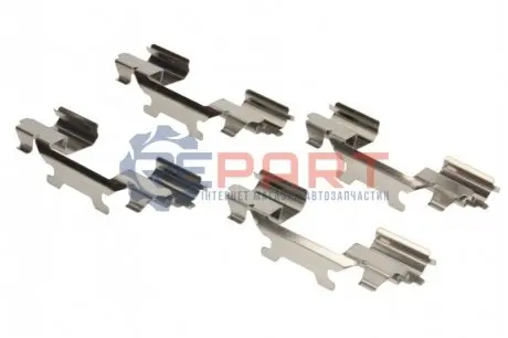 Монтажний набір гальмівних колодок IVECO DAILY IV, DAILY VI NISSAN CABSTAR, NAVARA NP300 RVI MAXITY 2.3D-Electric 07.05 QUICK BRAKE 1091768 Купити в Україні