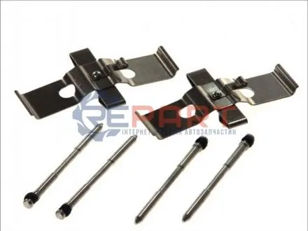 Монтажний набір гальмівних колодок AUDI A5 VW TOUAREG 1.4-6.0 10.02 QUICK BRAKE 1091796 Купити в Україні