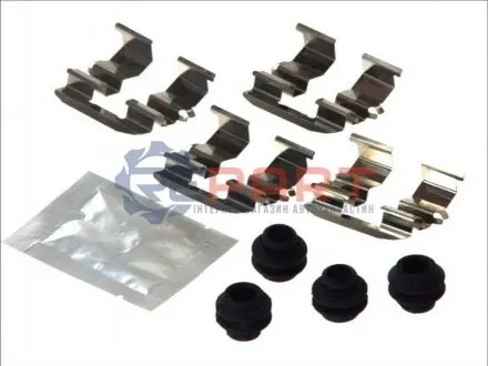 Фото Планка супорта (заднього) прижимна (к-кт) Hyundai i20/i30/Elantra 08-15 QUICK BRAKE (1091814) зображення 1