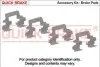 Монтажный набор тормозной колодки QUICK BRAKE (1091832) изображение 1