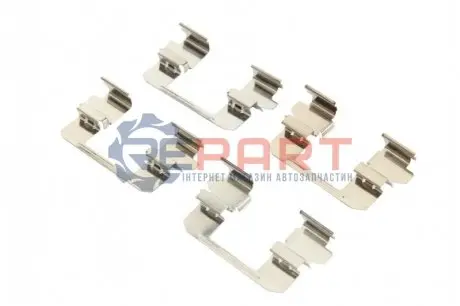 Планка супорта (переднього) прижимна (к-кт) Isuzu D-Max 02- QUICK BRAKE 109-1834 Купити в Україні