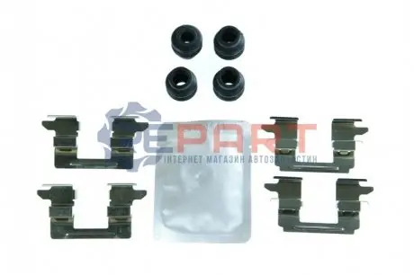 Монтажный компл.,тормоз.колодки QUICK BRAKE 1091841 Купить в Украине