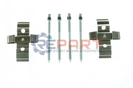 Монтажный набор тормозной колодки QUICK BRAKE 1091848 Купить в Украине