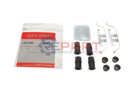 Колодки тормозные передние дисковые QUICK BRAKE 109-1850 Купить в Украине