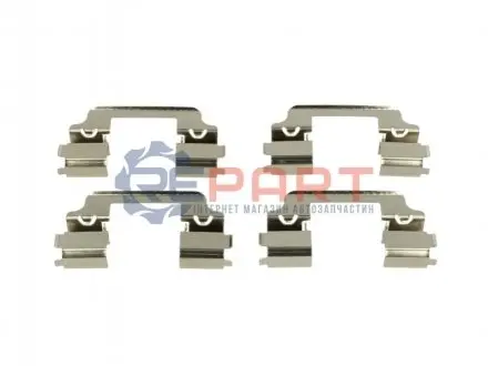 Монтажный комплект дисковых колодок QUICK BRAKE 109-1864