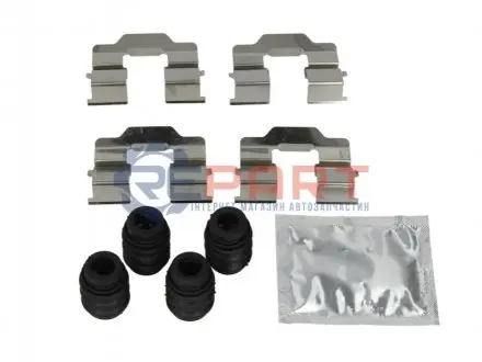 Монтажний набір гальмівних колодок CITROEN C-ELYSEE, C4 CACTUS PEUGEOT 301 1.2-1.6D 11.12 QUICK BRAKE 1091868 Купити в Україні
