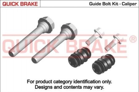 Направляюча гільза,набір QUICK BRAKE 1131440X (фото 1)