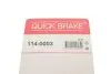 Фото Ремкомплект супорта (переднього) VW Caddy III 1.2-2.0 TDI/TSI 04-15 (d=54mm) QUICK BRAKE (1140003) зображення 2