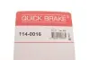 Фото Ремкомплект гальмівного супорта передн Лів/Прав (діаметр поршня: 48) MERCEDES SPRINTER 4,6-T (B906), SPRINTER 5-T (B906), VIANO (W639), VITO (W639), VITO / MIXTO (W639) 1.8-Electric 09.03 QUICK BRAKE (1140016) зображення 8