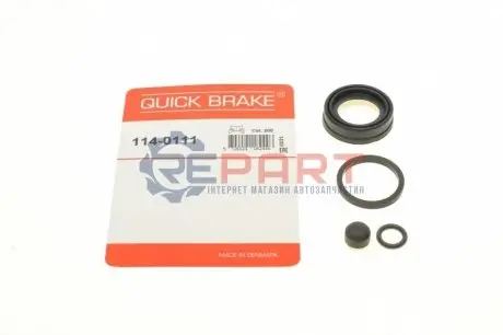 Фото Ремкомплект супорта (заднього) Renault Clio/Megane 96- (d=30mm) QUICK BRAKE (114-0111) зображення 1