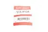 Ремкомплект супорта (переднього) Skoda Fabia 10-14 (d=54mm) (+ поршень) QUICK BRAKE (114-5134) зображення 2
