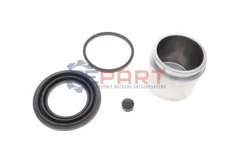 Ремкомплект супорта (переднього) Nissan Qashqai 13- (d=57mm) (+поршень) QUICK BRAKE 114-5268 Купити в Україні