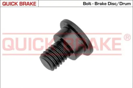Монтажний болт гальмівного диску (M8x1,25x16) QUICK BRAKE 11662 Купити в Україні
