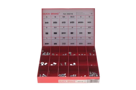 Комплект фитингов для тормозных трубок QUICK BRAKE 171-0001B