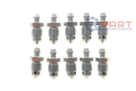 Штуцер прокачки гальм (M12x1/13x31.4) (К-кт 10 шт) QUICK BRAKE 171-0040-10