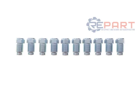 З'єднувач трубки гальмівний (M12x23/d=5.0) (к-кт 10 шт) QUICK BRAKE 171-P-10