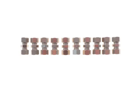 (к-кт 10шт) Соединитель трубки тормозной d=6.0 QUICK BRAKE 171-STT6-10