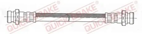 Тормозной шланг гибкий задн Лев/Прав (длина 206мм, M10x1/M10x1) MITSUBISHI CARISMA, SPACE 1.3-2.4 05.95-06.06 QUICK BRAKE 27037