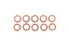 (К-кт 10 шт) Шайба универсальная (10x1.5) Copper/Медная QUICK BRAKE (3211-10K) изображение 1