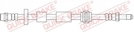 Автозапчасть QUICK BRAKE 32836 (фото 1)