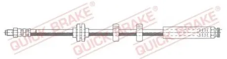 Тормозной шланг QUICK BRAKE 32968