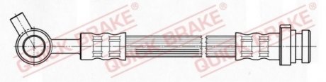 Тормозной шланг QUICK BRAKE 50054 (фото 1)