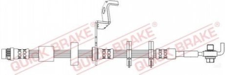 Автозапчасть QUICK BRAKE 50725X (фото 1)