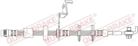 Автозапчасть QUICK BRAKE 50725X