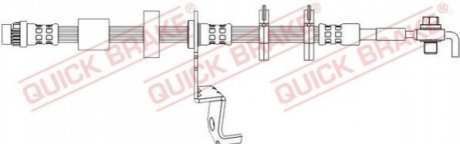 Автозапчастина QUICK BRAKE 50726X (фото 1)