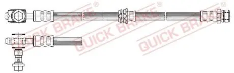 Тормозной шланг QUICK BRAKE 50832X