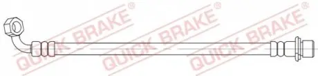 Гальмівний шланг гнучкий задн Лів (довжина 240мм, M10x1) TOYOTA LAND CRUISER PRADO 2.7-4.0 09.02 QUICK BRAKE 58016