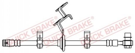 Автозапчастина QUICK BRAKE 58834X (фото 1)