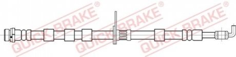 Brake Hose QUICK BRAKE 58896