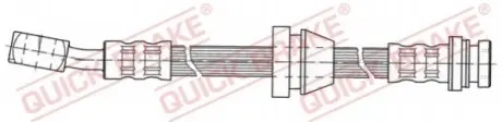 Тормозной шланг QUICK BRAKE 58919