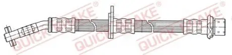 Гальмівний шланг гнучкий передн Лів (довжина 483мм, M10x1) TOYOTA AVENSIS 1.6-2.0D 09.97-02.03 QUICK BRAKE 58934