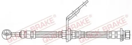 Тормозной шланг QUICK BRAKE 58992