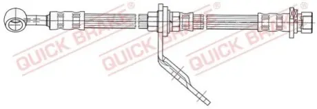 Тормозной шланг QUICK BRAKE 59923