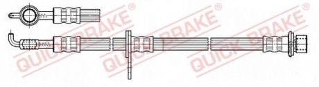 Тормозной шланг QUICK BRAKE 59962 (фото 1)