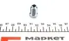 Соединитель трубки тормозной (M12x1/13x24/d=5.0) = 171--10 QUICK BRAKE (B5L) изображение 2