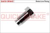 F QUICK BRAKE З'єднувач трубки гальмівної (3/8''x24/11x21/d5.0) F