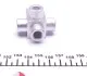 З'єднувач трубки гальмівний (M10x1) (мама/мама/мама) = 171--10 QUICK BRAKE (O4A) зображення 2