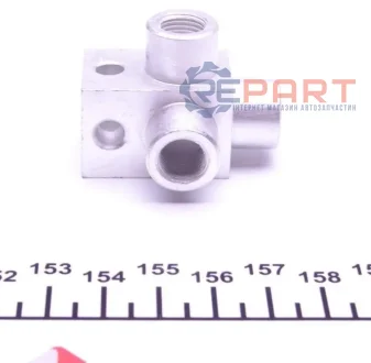 З'єднувач трубки гальмівний (M10x1) (мама/мама/мама) = 171--10 QUICK BRAKE O4A