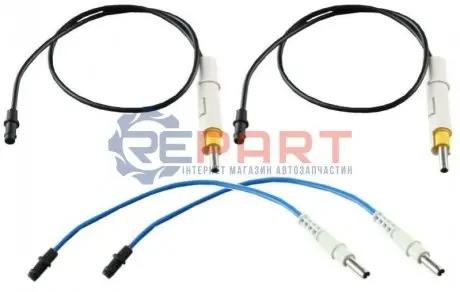 Фото Датчик зносу гальмівних колодок (передніх) (к-кт 4шт) Citroen C5 01- (L1=185mm/L2=410mm) QUICK BRAKE (WS0256A) зображення 1