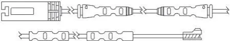 Датчик износа тормозных колодок QUICK BRAKE WS0291A