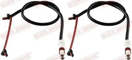 Датчик зносу гальмівних колодок передн PORSCHE 911 3.6 01.93-09.97 QUICK BRAKE WS0349A