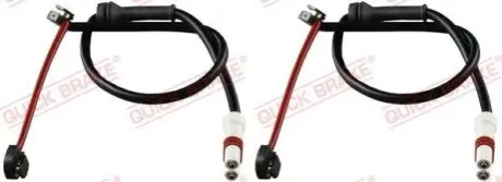 Датчик зносу гальмівних колодок задн PORSCHE BOXSTER, BOXSTER SPYDER, CAYMAN 2.5-3.4 09.96-12.12 QUICK BRAKE WS 0350 A