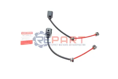 Датчик зносу гальмівних колодок (задніх) Porsche Cayenne 4.0 Turbo 17- (к-кт 2шт) QUICK BRAKE WS 0480 A Купити в Україні